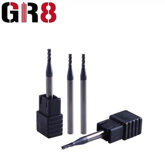 Глодалица са 2 жлеба са равним микро-пречником